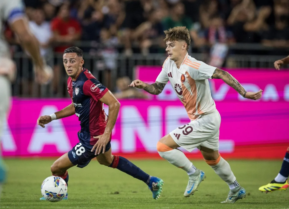 Cagliari vs AS Roma (01:45 – 19/08) | Xem lại trận đấu