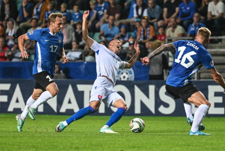 Estonia vs Slovakia (01:45 – 06/09) | Xem lại trận đấu