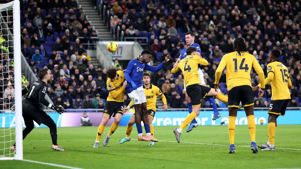 Everton vs Wolverhampton (02:30 – 08/01) | Xem lại trận đấu